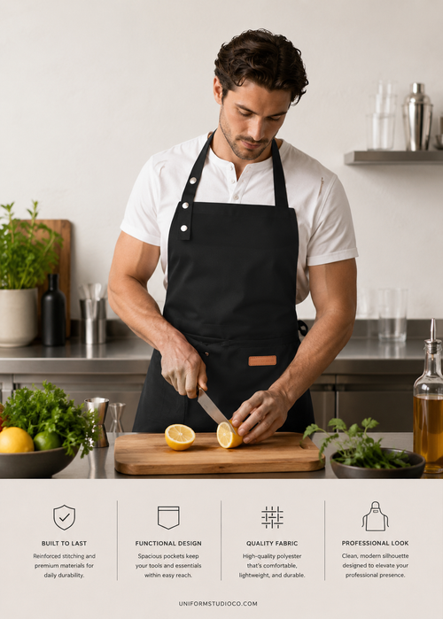 Adjustable Classic Bib Apron