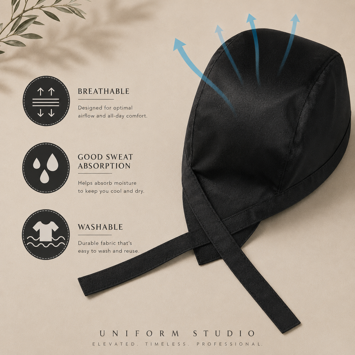 Unisex Chef Bandana Hat