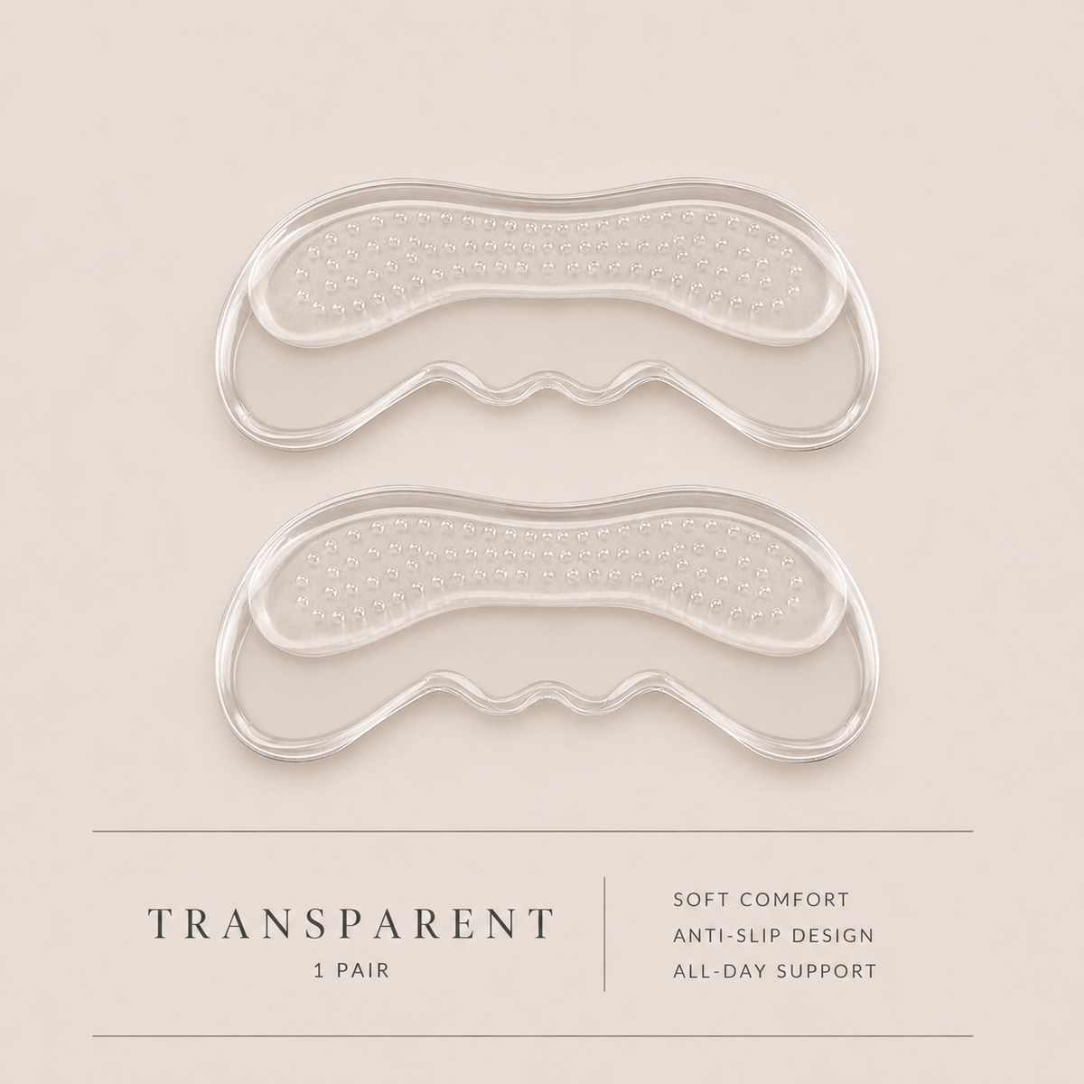 Invisible Gel Heel Cushions