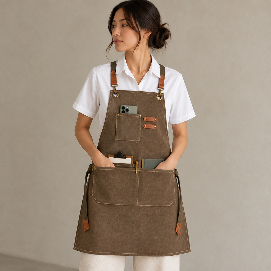 Cotton Canvas Work Apron