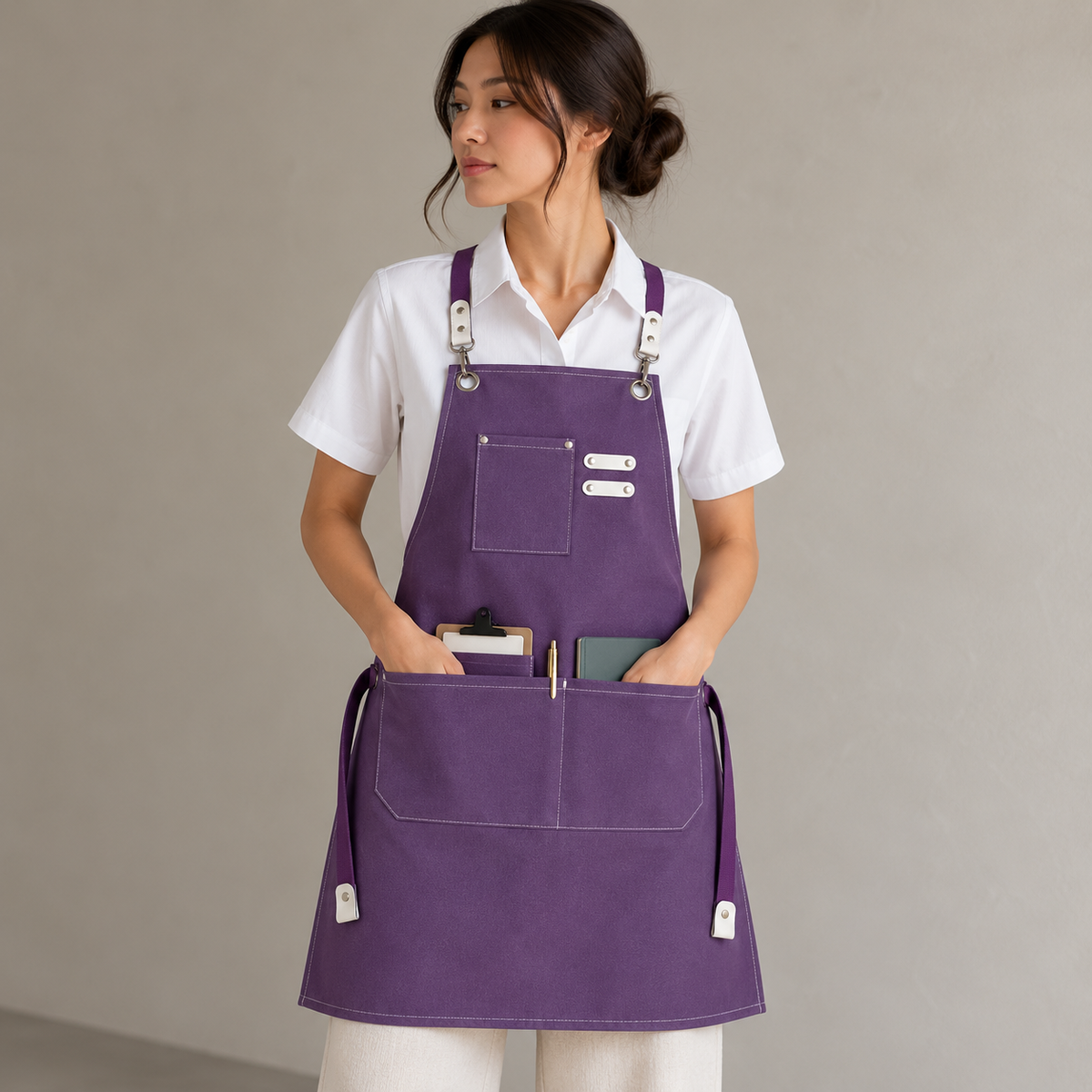 Cotton Canvas Work Apron