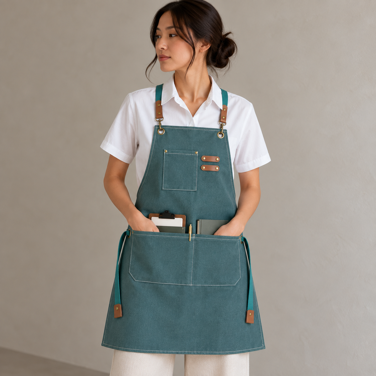 Cotton Canvas Work Apron