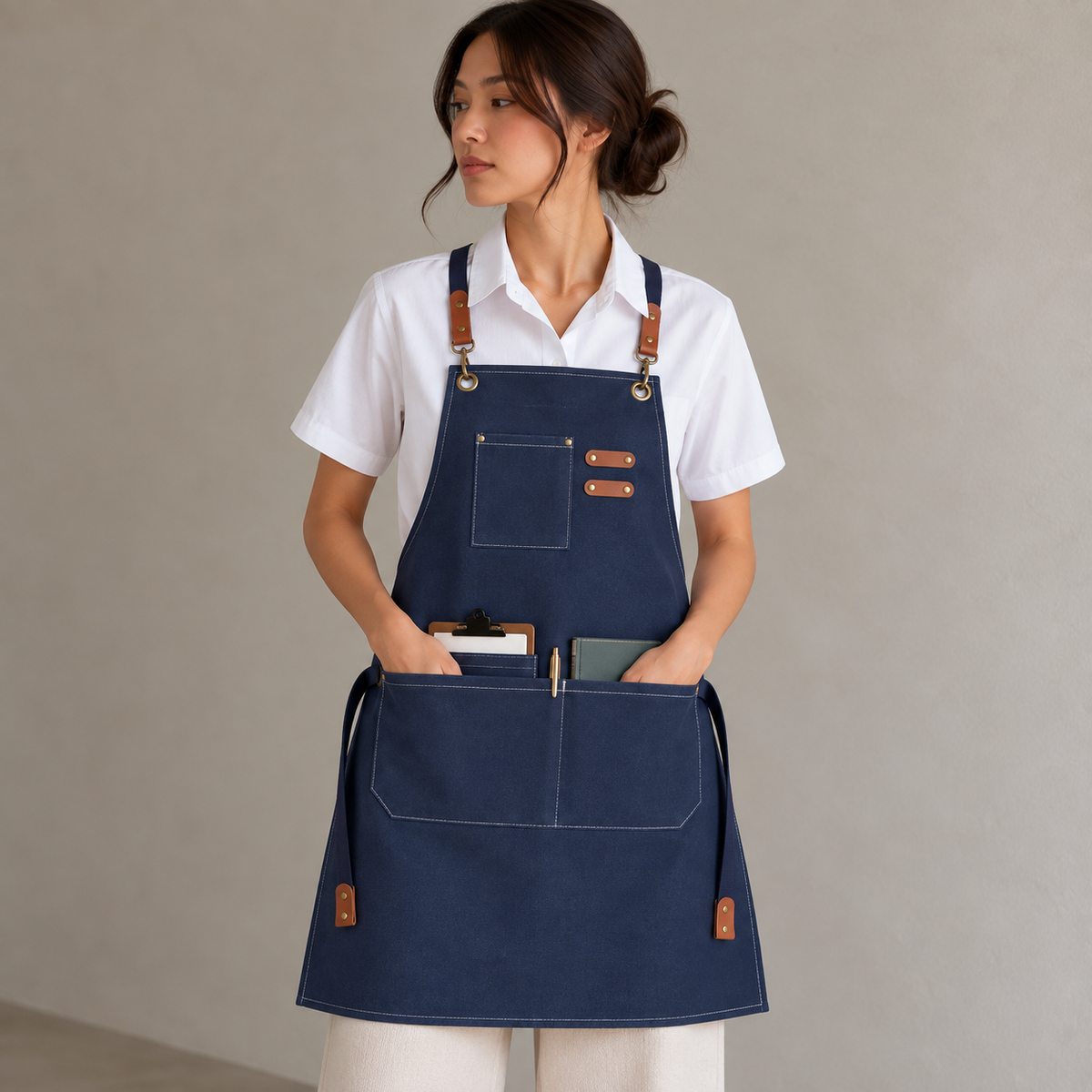 Cotton Canvas Work Apron