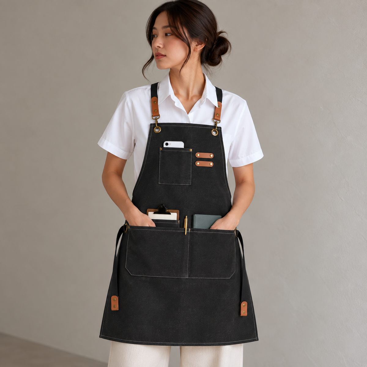 Cotton Canvas Work Apron