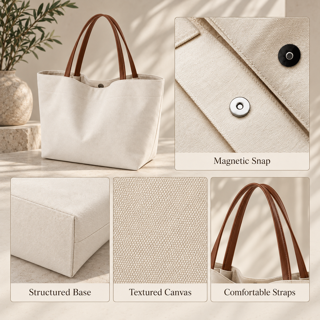 The Everyday Canvas Tote