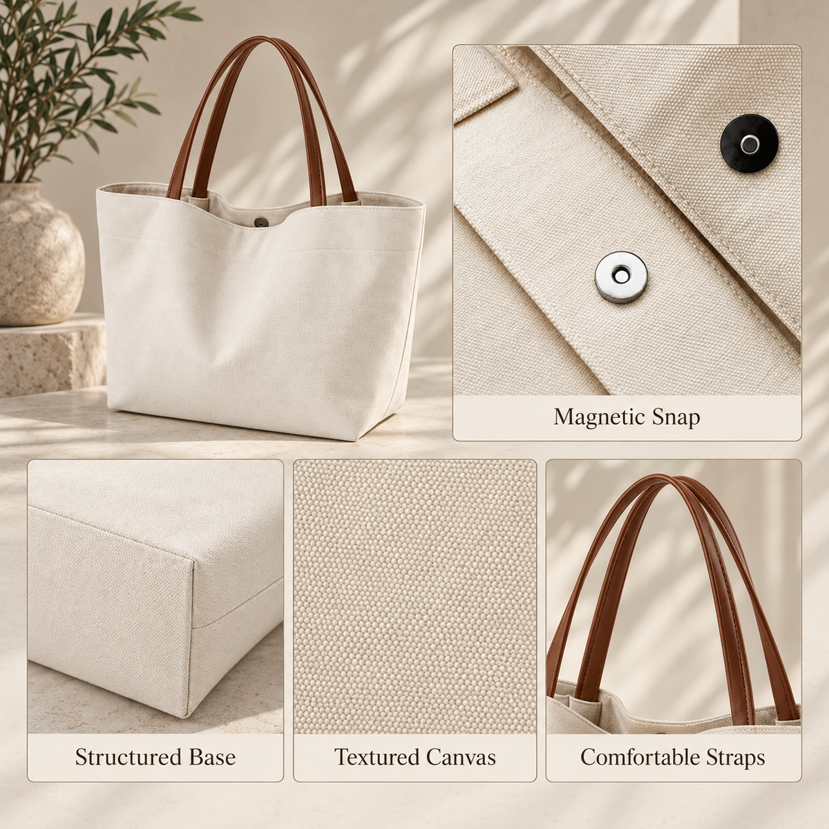 The Everyday Canvas Tote