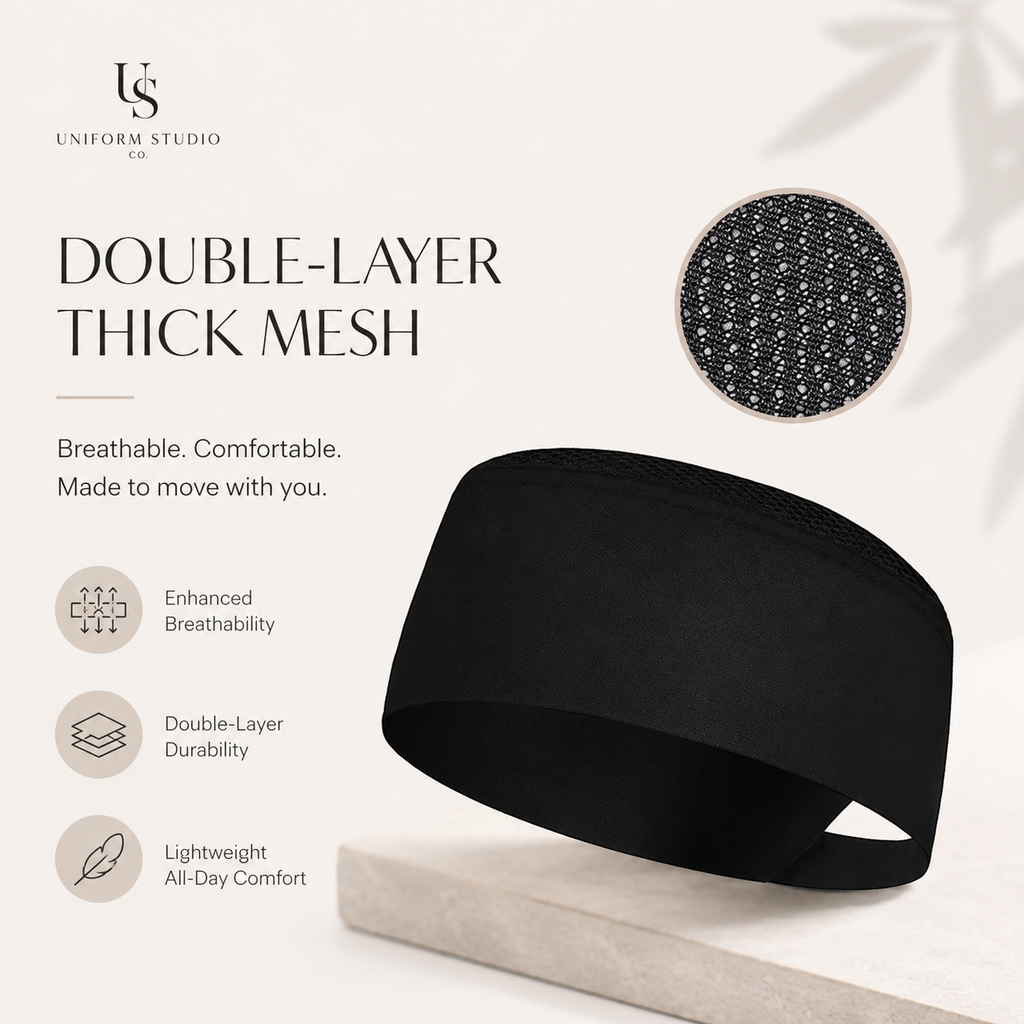 Chef Beanie Cap — Thin Mesh Adjustable Chef Hat